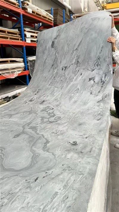 Ultra tynne steinpaneler